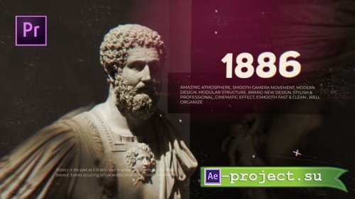 Videohive - History 2020 Premiere Mogrt - 30308759  - Premiere Pro & After Effects Project