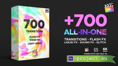 Videohive - FCPX Transitions - 25023232 - Project For Final Cut & Apple Motion