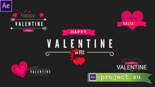 Videohive - Valentine Modern Titles - 30365895 - Project for After Effects