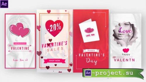 Videohive - Instagram Valentine Stories - 30366131 - Project for After Effects