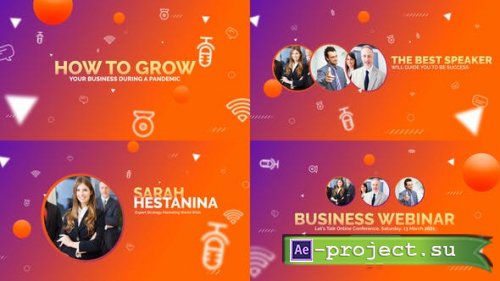 Videohive - Online Webinar Promo - 30238608 - Project for After Effects