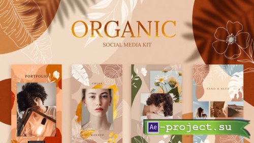 Videohive - Organic Social Media Kit - 30255928 - Project for After Effects