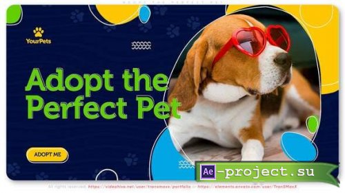 Videohive - Adopt the Perfect Pet. Be a Hero! - 30388226 - Project for After Effects