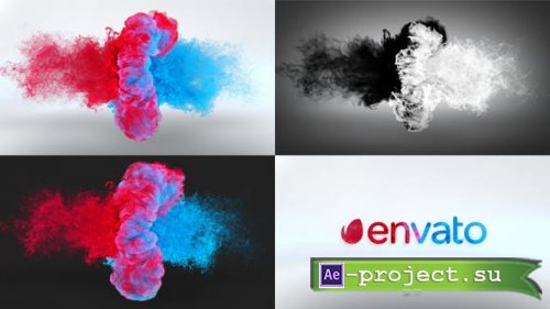 Videohive - Colorful Particles Mixing Logo - 23322288 - Project for After Effects