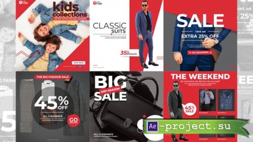 Videohive - Fashion Promo Social Post - 30384305 - Project for After Effects