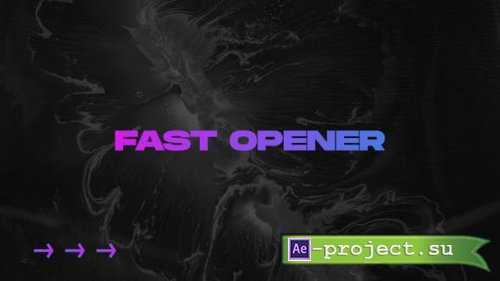 Videohive - Fast Opener - 30401160 - Project for After Effects