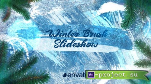 Videohive - Winter Brush Slideshow - 29696292 - Project for After Effects