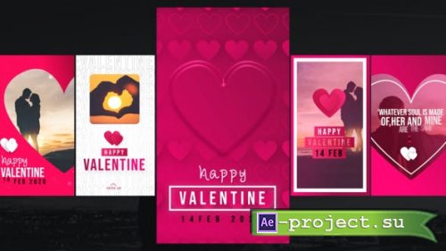 Videohive - Valentine Instagram Stories - 30442760 - Project for After Effects