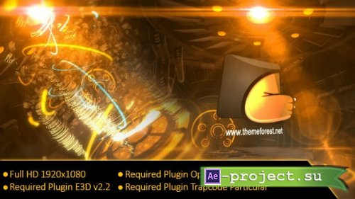 Videohive - Sci Fi Teleport Logo Reveal - 19642497 - Project for After Effects