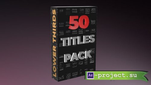 Videohive - Modern Titles 50 - 30018713 - Project for After Effects