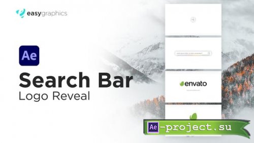 Videohive - Search Bar Logo Reveal - 30438295 - Project for After Effects