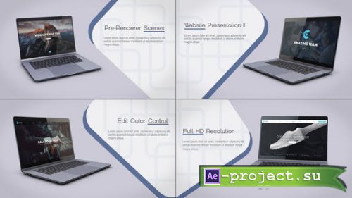 Videohive - Site Presentation 2 | Laptop - 25166835 - Project for After Effects