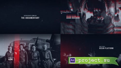 Videohive - The Documentary - History 4k - 30468575 - Project for After Effects