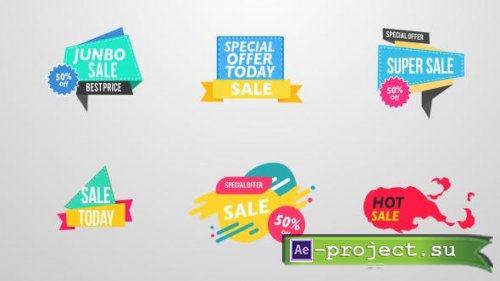 Videohive - Sale Badges - 21090043 - Project for After Effects