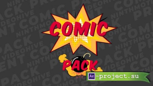 Videohive - Comic Pack - 21555561 - Project for After Effects