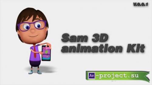 Videohive - Sam 3D animation Kit - 24134451 - Project for After Effects