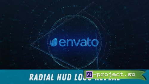 Videohive - Radial HUD Logo Reveal - 30493282 - Project for After Effects