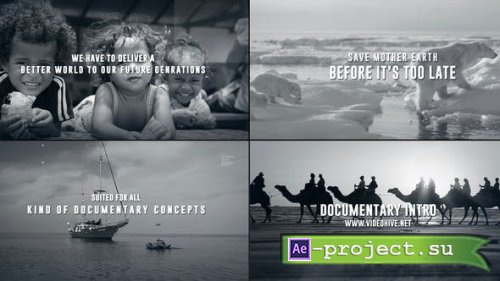 Videohive - Documentary Intro - 24052607 - Project for After Effects