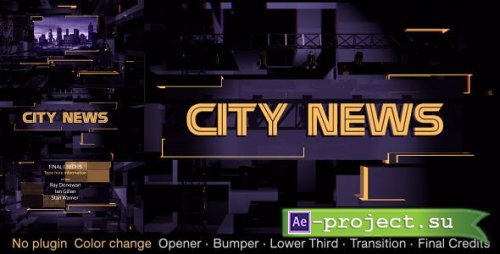 Videohive - City News 2 - 20962956 - Project for After Effects