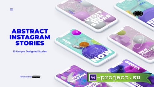 Videohive - Abstract Instagram Stories - 27432389 - Project for After Effects