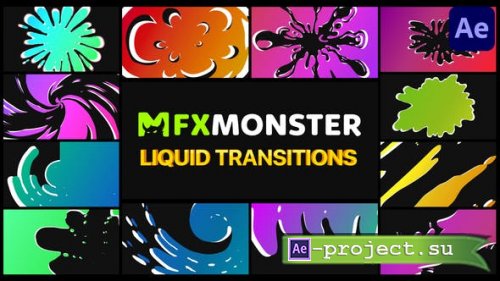 Videohive - Liquid Transitions | After Effects - 30545710 - Project for After Effects