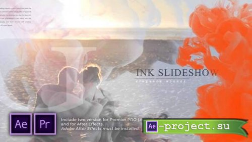 Videohive - Elegance Ink Slideshow - 30449196 - Premiere Pro & After Effects Project