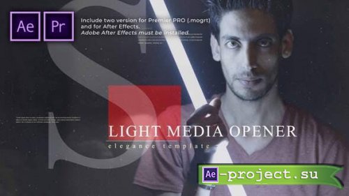 Videohive - Light Media Opener | Slideshow - 30449150 - Premiere Pro & After Effects Project