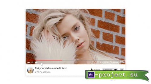 Videohive - Youtube - 22282723 - Project for After Effects