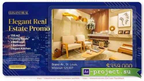 Videohive - Elegant Real Estate Promo - 30553678 - Project for After Effects