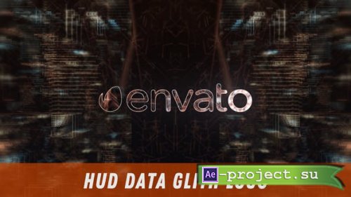 Videohive - HUD Data Glith Logo - 30562637 - Project for After Effects