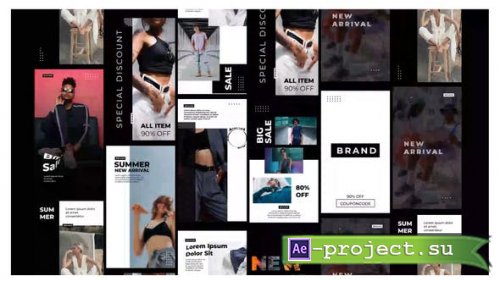 Videohive - Minimal stories clothes shop - 30493022 - Project for After Effects