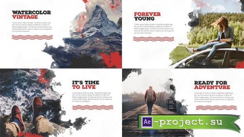 Videohive - Vintage Slideshow - Retro Presentation - 19324122 - Project for After Effects