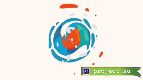 Videohive - Splash Cartoon Logo - 24824211 - Project for After Effects