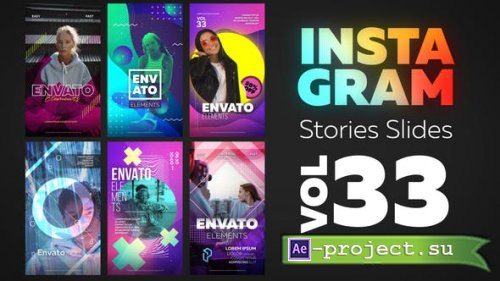 Videohive - Instagram Stories Slides Vol. 33 - 30513162 - Project for After Effects