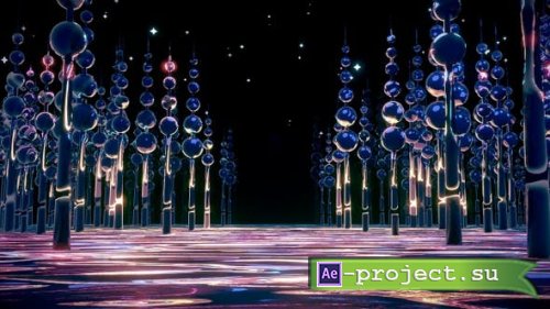 Videohive - Neon Metallic Forest - 30559459 - Motion Graphics
