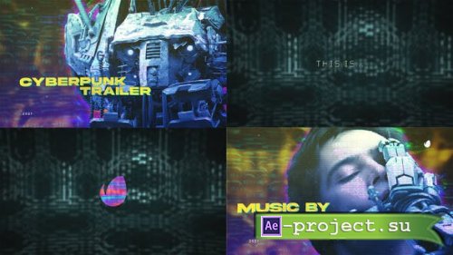 Videohive - Cyberpunk Trailer - 30585941 - Project for After Effects