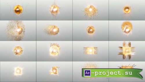 Videohive - Gold Package of Logos - 14391758 - Project for After Effects