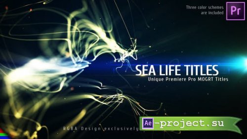 Videohive - Sea Titles - Premiere Pro | Mogrt - 27914191 - Premiere Pro Templates