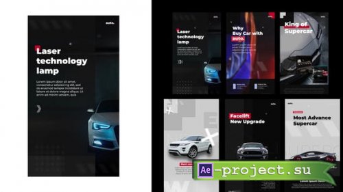Videohive - Auto stories instagram - 30629898 - Project for After Effects
