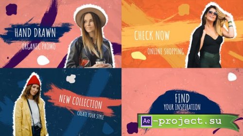 Videohive - Hand Drawn Organic Promo - 30562936 - Project for After Effects
