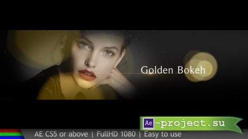 Videohive - Golden Bokeh - 15801869 - Project for After Effects
