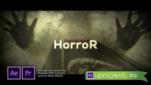 VideoHive - The Horror Cinematic Trailer - 29622461 - Premiere Pro & After Effects Project