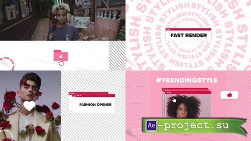 Videohive - Creative Fashion Opener - 30595681 - Project for After Effects
