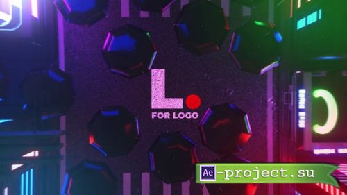 Videohive - Rainy Future City Logo Reveal - 30743643 - Project for After Effects