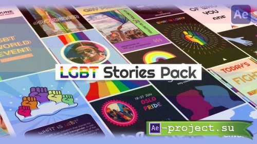 Videohive - LGBT Instagram Stories - 30610792 - Project for After Effects