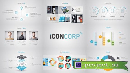 Videohive - IconCorp // Corporate Promo - 7850682 - Project for After Effects