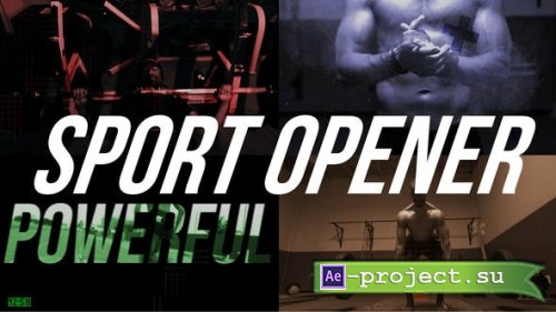 Videohive - Powerful Sport Opener - 23300828 - Project for After Effects