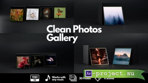 Videohive - Clean Photos Gallery - 30077883 - Project for After Effects