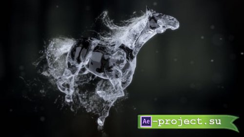 Videohive - Splashing Horse Logo Reveal - 20457656 - Project for After Effects