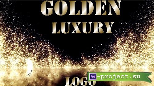 Golden Luxury Logo 896831 - Premiere Pro Templates